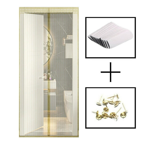 Instants Magnetic Screen Door Net Encrypted Anti-Mosquito Door Curtain for Entry Door