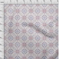 thumbnail image 3 of oneOone Cotton Poplin Bluish Violet Fabric Dot|Heart & Shapes Geometric Fabric For Sewing Printed Craft Fabric By The Yard 42 Inch Wide, 3 of 4