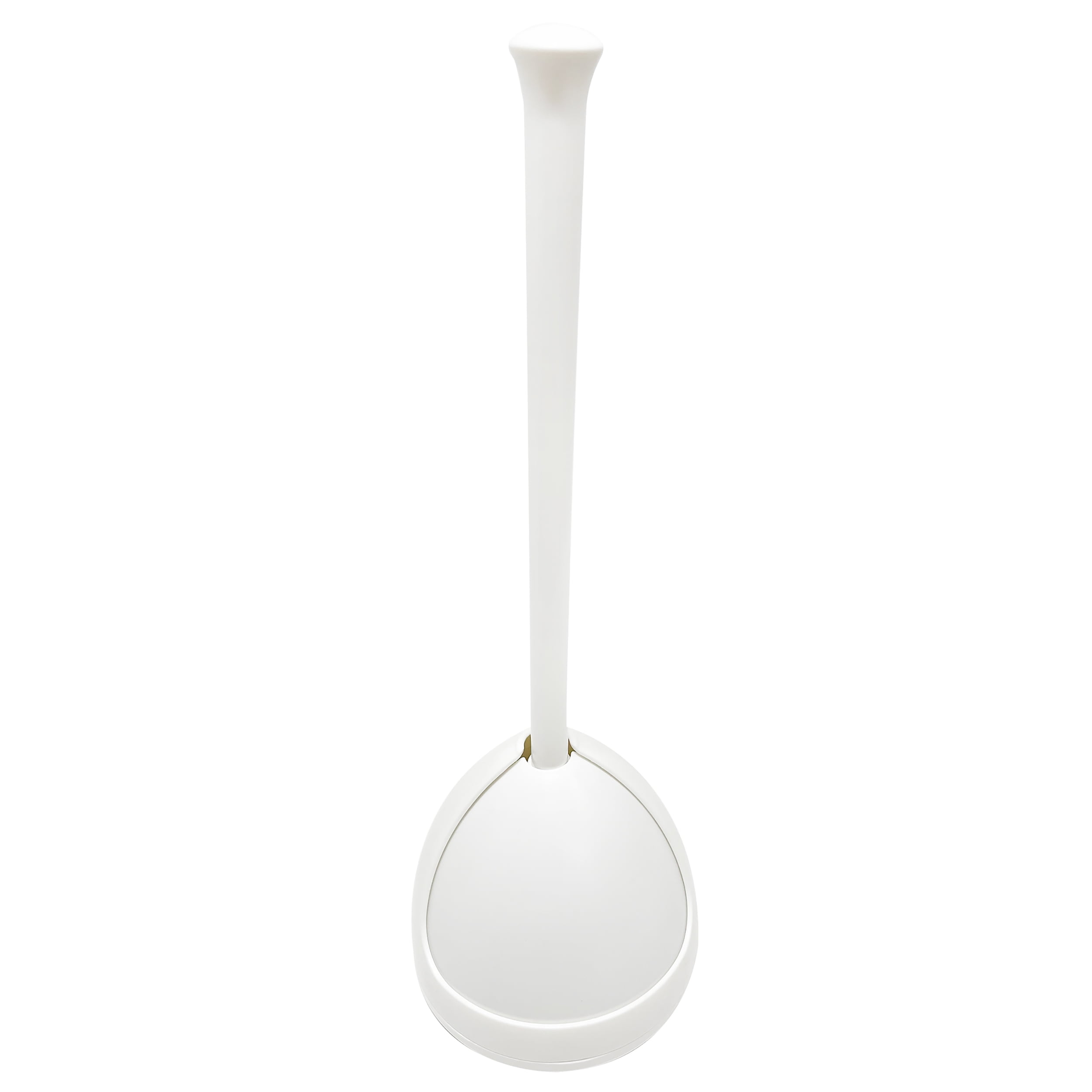 New Plumb Craft Toilet Plunger Drain Plunger with White Twist Caddy Storage Holder
