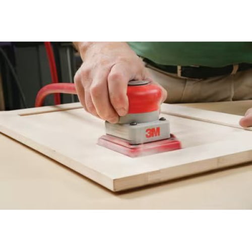 3M 20331 Non-Vacuum Orbital Sander, 3" x 4", 1/8" Orbit, 10000 Max RPM