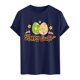 thumbnail image 5 of Camisa Casual de Cuello de la Tripulación de la Impresión de Pascua de Manga Corta de Verano Top Ligero de Poliéster para los Hombres, Camiseta de Manga Corta para el Uso Diario de Primavera Verano, 5 of 9
