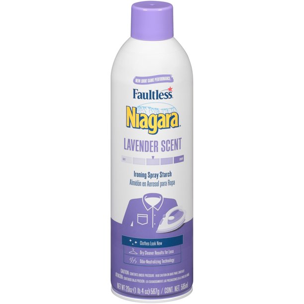 Faultless® Niagara® Lavender Scent Ironing Spray Starch 20 oz. Aerosol