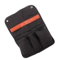 thumbnail image 4 of Organizador lateral para silla, bolsa de almacenamiento multifuncional, bolsa lateral para silla, para acampar en la playa, color negro, 4 of 14