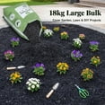 thumbnail image 4 of 1.85 Cu. ft. - 30 Lbs Black Shredded Rubber Mulch for Garden Ground Areas, and Landscaping, 4 of 7