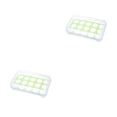 thumbnail image 4 of Moyic Caja de almacenamiento de huevos Cajas de mantenimiento fresco Organizador Porta huevos de plástico Verde 2Conjunto, 4 of 6