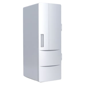 Portatif Mini Réfrigérateur, pratique léger et efficace USB Réfrigérateur refroidisseur chaud pour les boîtes pour les produits de soin