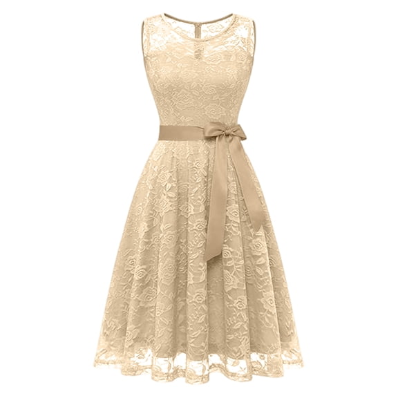 CIENVNSTG Women's Fashion A-Line Summer Dress - Casual Flowy Dress for Everyday Wear