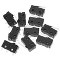 thumbnail image 3 of 10pcs AC 125V 5 Amp SPDT 1NO 1NC Short Straight Hinge Lever Mini Micro Switch, 3 of 9