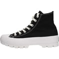 thumbnail image 3 of Tenis Converse Mujer Plataforma Chuck Taylor Lugged en Lona 565901C Negro 24 cm CONVERSE Bota, 3 of 7