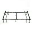 Rest Haven Metal Adjustable Bed Frame with Glides, Twin Cal King