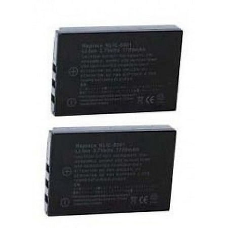 2 Megapixels Kodak Easyshare - 2 KLIC-5001 Batteries for Kodak Easyshare DX-6490 DX-7590, Kodak P712 P850, Kodak P880, Kodak Z7590