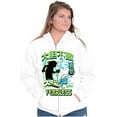 thumbnail image 4 of The Smurfs Cool Kanji Fearless Unisex Plus Size Zip Hoodie Brisco Brands 2X, 4 of 5