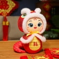 thumbnail image 7 of DAMAI Chinese New Year Snake Plush Animal Toys 2025 Lucky Snake Stuffed Plush Animals Mascot Snake Toys Chinese Zodiac Animals Snake Doll for New Year Home Car Decoration, 7 of 7