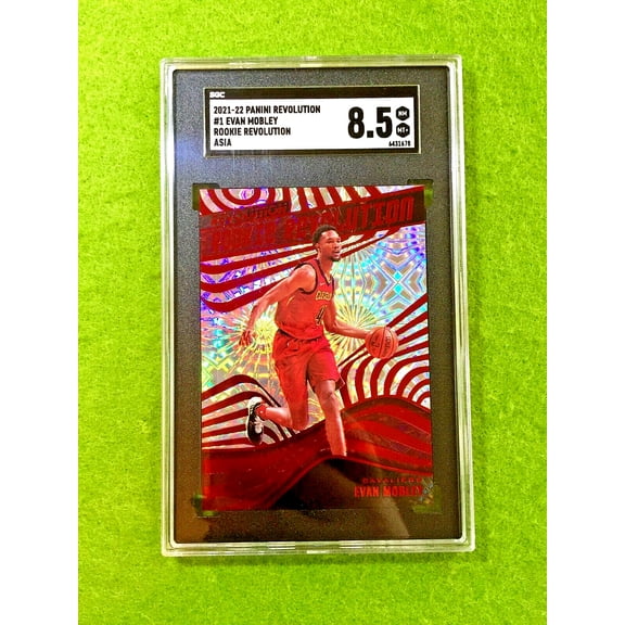 Evan Mobley FIREWORKS PRIZM POP 1/1 ROOKIE CARD 2021 Revolution EVAN MOBLEY SGC