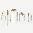 thumbnail image 7 of 5 Pieces Garden Stakes Metal Flowers Rustic Weather Resistant Design for Lawn Garden Walkway, 7 of 7