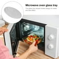 thumbnail image 4 of EeaseCA Y-Type Microwave Glass Plate Turntable Plate Replacement for Home Microwave Oven Daily Use (27cm Diameter, Transparent), 4 of 8