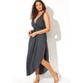 thumbnail image 5 of Swimsuits for All Women's Tenley Surplice Cover Up Maxi Dress, 5 of 6