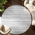 thumbnail image 7 of VUNATE 9'x12' Area Rugs for Living Room Jacquard Textured Modern Rugs Soft Geometric Rug for Bedroom Mid Century Washable Rug Non-Slip Bohemian Carpet Perfect for Dining Room Office, 7 of 7