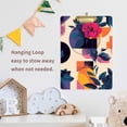 thumbnail image 4 of FORMRS Acrylic Clipboard with Low Profile Clip Standard A4 Letter Size, 12.5" x 9", Flowers Pattern Style, 4 of 8