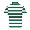 thumbnail image 4 of Men's Collared Shirts Short Sleeve with Pocket Big and Tall Solid Color Breathable Button Turndown Blouse, 4 of 5