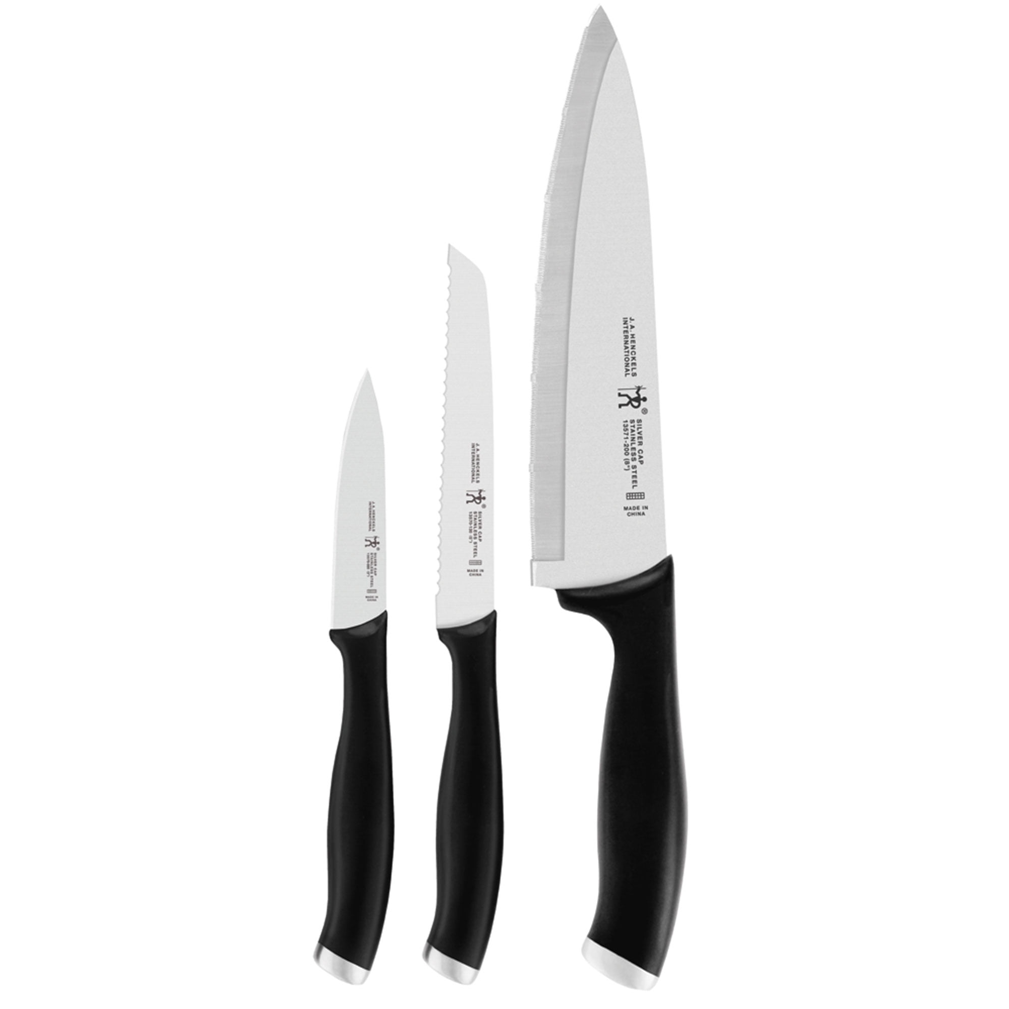 J.A. Henckels International Silvercap 3-pc Starter Knife Set - Walmart.com