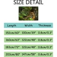 thumbnail image 3 of Crawling Indoor Carpet Play Mat Tiger Wild Animal for Living Room Bedroom Educational Nursery Floor Mat Area Rugs 63x48in, 3 of 6