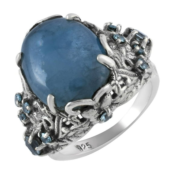 Aquamarine Gemstone Ring