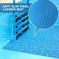 thumbnail image 3 of 36" X36" Swimming Pool Ladder Mat Non-Slip PVC Non-Slip Protective Step Pad for Above Ground Pools Heavy Duty Pool Liner Protection Safety Texture for Steps Stairs, 3 of 7