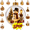 A#3, variant on SLYNSHome Light-Up Christmas Ornament Ball Stacked Gift Box Scene With Red Green Gold Presents Candy Canes And Golden Stars For Mantelpiece Holiday Tree Decor,10cm