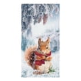 thumbnail image 2 of Towel Wipe Kitchen For Utensils Dishcloth Towels Hand Cloths Cleaning Microfiber Tree Christmas Squirrel Snowflake Christmas, 2 of 6