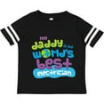 thumbnail image 3 of Inktastic Worlds Best Electrician Daddy Boys or Girls Toddler T-Shirt, 3 of 5