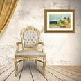 thumbnail image 3 of Boris Grigoriev 24x19 Gold Ornate Framed and Double Matted Museum Art Print Titled - South American Landscape, 3 of 4