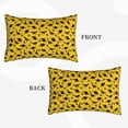 thumbnail image 2 of Logiee Dinosaur Print Pillow Case,Throw Pillow Covers, Double Sided Plush Cushion Cover for Couch Sofa Bed, Only Pillowcase-14"x20", 2 of 6
