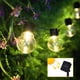 thumbnail image 1 of Luces De Hadas Solares Al Aire Libre 10 Led Bombillas Solares Al Aire Libre Luces De Hadas Ip65 Luces De Cadena De Jardín Impermeables Para Fiesta Jardín Patio Balcón Noticed HA035516-00, 1 of 6