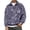Q9-Purple, variant on Havenx Flannel Quarter Zip Pullover for Men Long Sleeve Collared Pullover Sweater Mock Neck Camouflage Print Sweatshirts Casual Soft Outdoor Active 2026 Fall Winter Sweater Tops,Black L