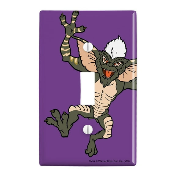 Gremlins Stripe Plastic Wall Decor Toggle Light Switch Plate Cover