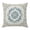 Beige, Blue, Gold, variant on Throw Pillow Covers 16x16 Inch, Farmhouse Boho Decorative Pillow Cases for Couch Sofa Bed, Blue Country Vintage Chic Abstract Floral Cotton Linen Square Home Decor Pillowcases with Hidden Zipper