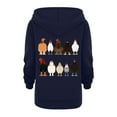 thumbnail image 6 of TAIAOJING Unisex Kids Letter Sweatshirt Jacket Boys Girls Children Baby Long Sleeve Letter Print Hoodie Zipper Up Sweatshirts Soft Coat Blouse With Pocket Lightweight Coat Windbreaker 3-4 Years, 6 of 6