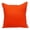 Orange, variant on Parkland Collection Transitional Solid Blue Square 20" x 20" Pillow