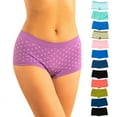 thumbnail image 2 of Alyce Ives Intimates Boy Short Panties, L, Pastels, 12 Pack, 2 of 4