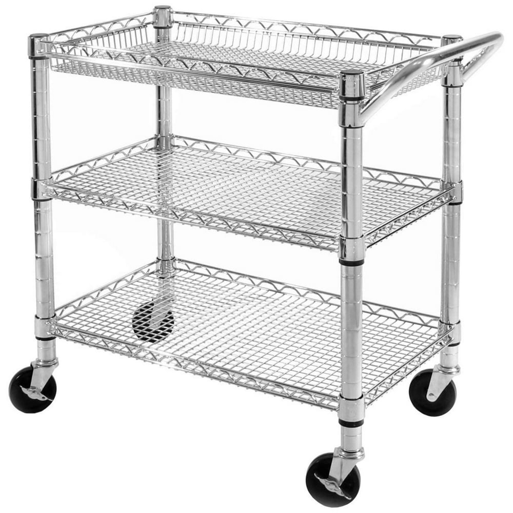 Seville Classics 3Tier HeavyDuty NSFCertified Commercial Utility