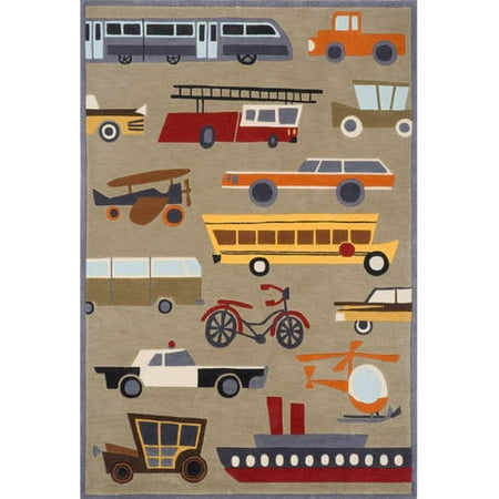 Momeni Lil Mo Whimsy Transportation Area Rug