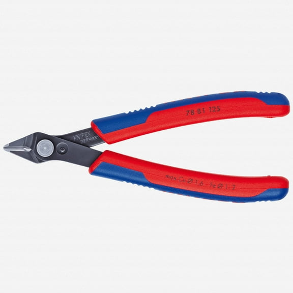 Knipex 5" Electronic Super Knips Additionally Hardened w/ Small Bevel - MultiGrip