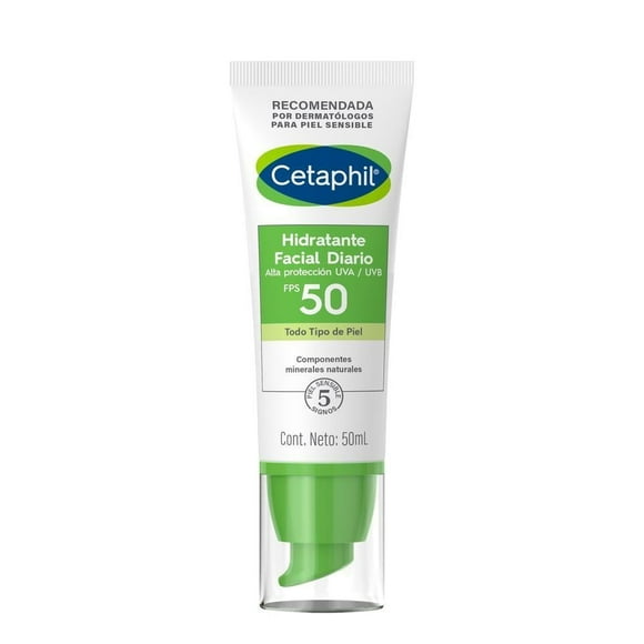 Hidratante Facial Diario Cetaphil FPS 50 todo tipo de piel 50 ml