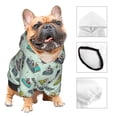 thumbnail image 3 of Fotbe Lighthouse Sudadera con Estampado para Perros Pequeños – Suéter con Capucha para Mascotas, Tela Suave de Forro Polar con Bolsillo-XX-Large, 3 of 7
