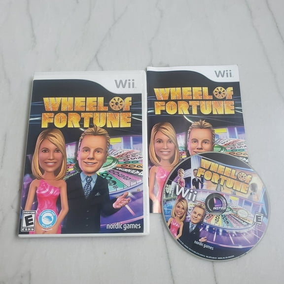 Pre-Owned Nintendo Wheel of Fortune - Video Game (Nintendo Wii, 2010)