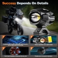 thumbnail image 3 of Luces auxiliares para motocicletas LEDMIRCY Luces Exploradoras IP68, 3 of 7
