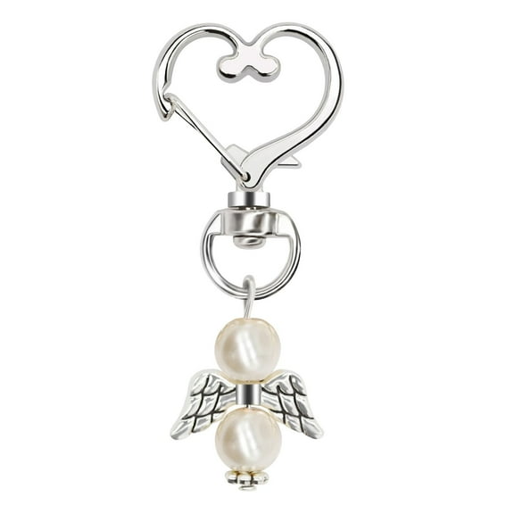 Openpig Angel Keychains for Man Woman Wife Angel Keychain Memorial Valentine's Day Party Return Gift