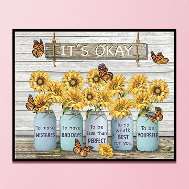 Cuadros Decorativos Punto de cruz completo 11CT algodón DIY carta flor hecho a mano estampado costura regalo Ndcxsfigh Nuevos Originales