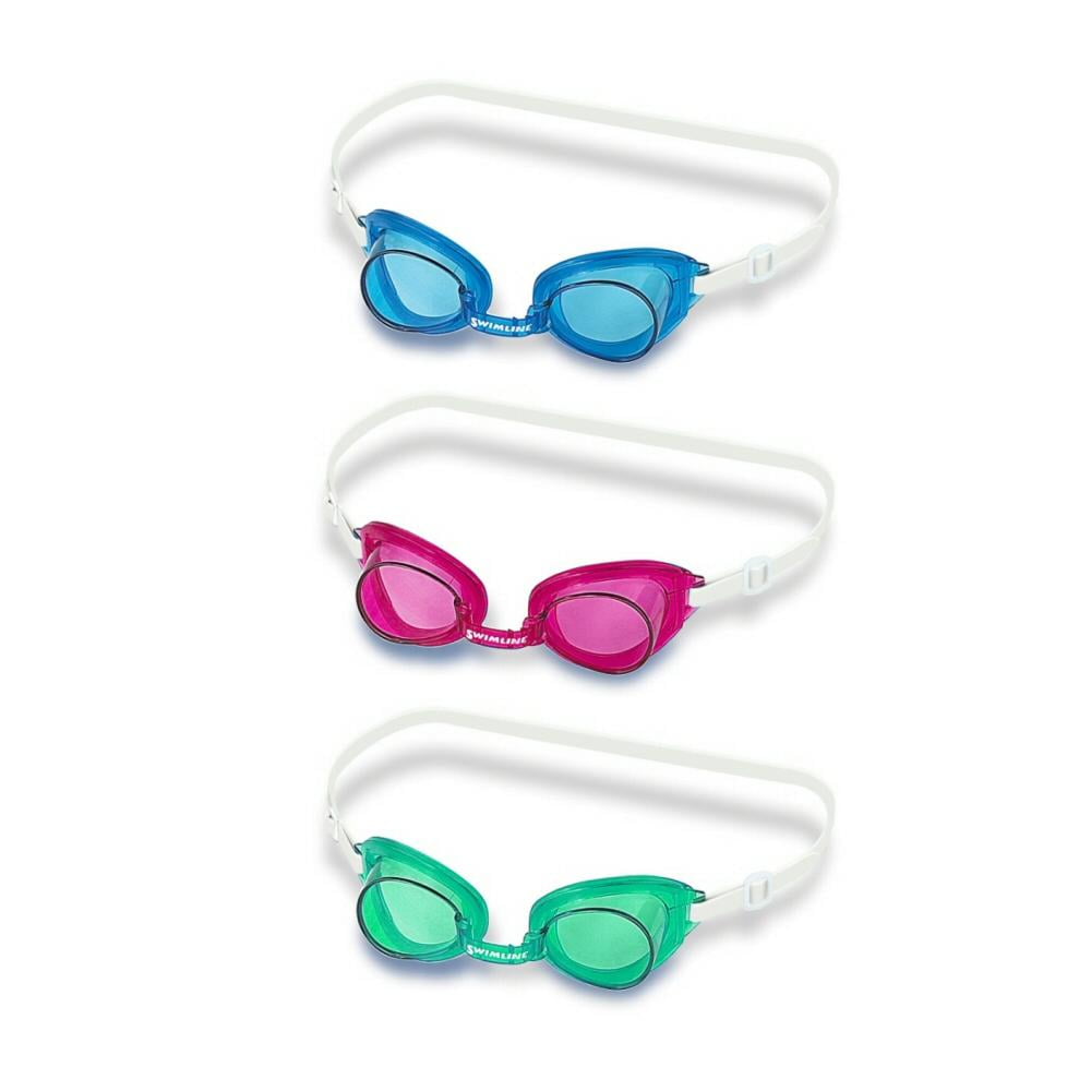 Swimline Buccaneer Recreational Kid's Swimming Goggles by